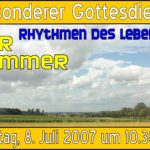 Mehr über den Artikel erfahren Rhythmen des Lebens (2): Sommer